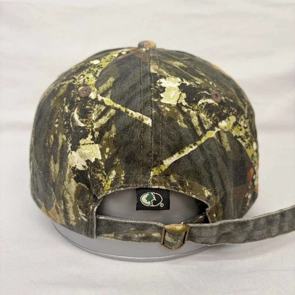 Outdoor Cap JB Hunt Truckload Hat Mens OSFM Camo Mossy Oak Adjustable Strap